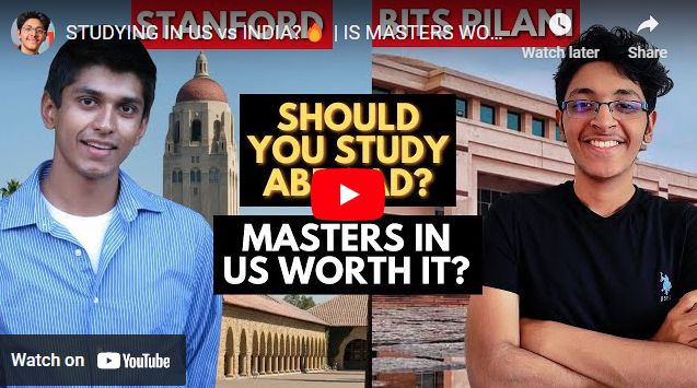 STUDYING IN US vs INDIA?🔥 | IS MASTERS WORTH IT? | Stanford Alumni Explains